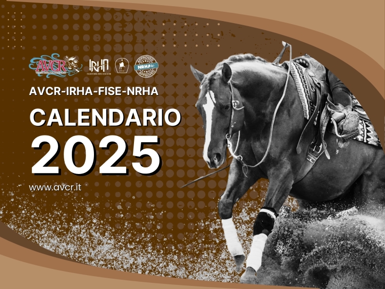 Calendario AVCR-IRHA-FISE-NRHA 2025